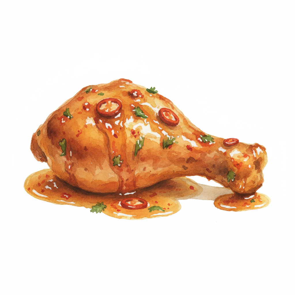 8 Piece Fried, Baked or Mango Habanero Chicken