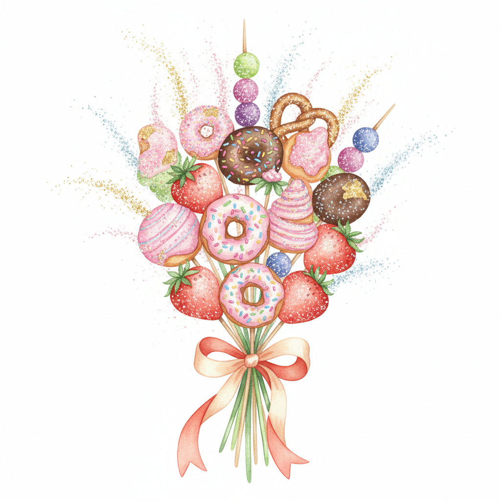 Celebration Glitter Bouquet