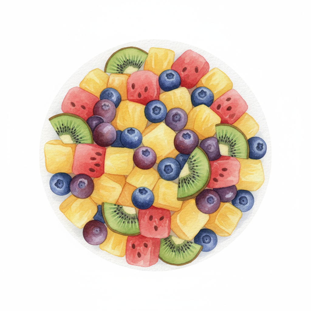 Diced Fruit Platter