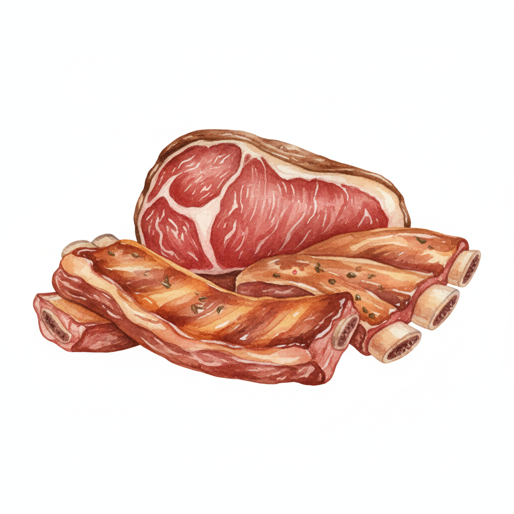 En Trozo Diesmillo o Costillas