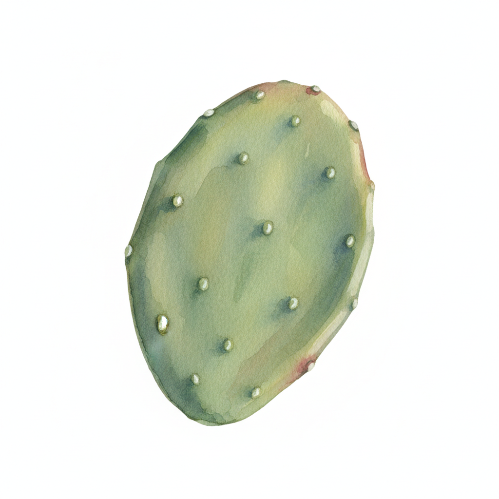 Fresh California Cactus leaves