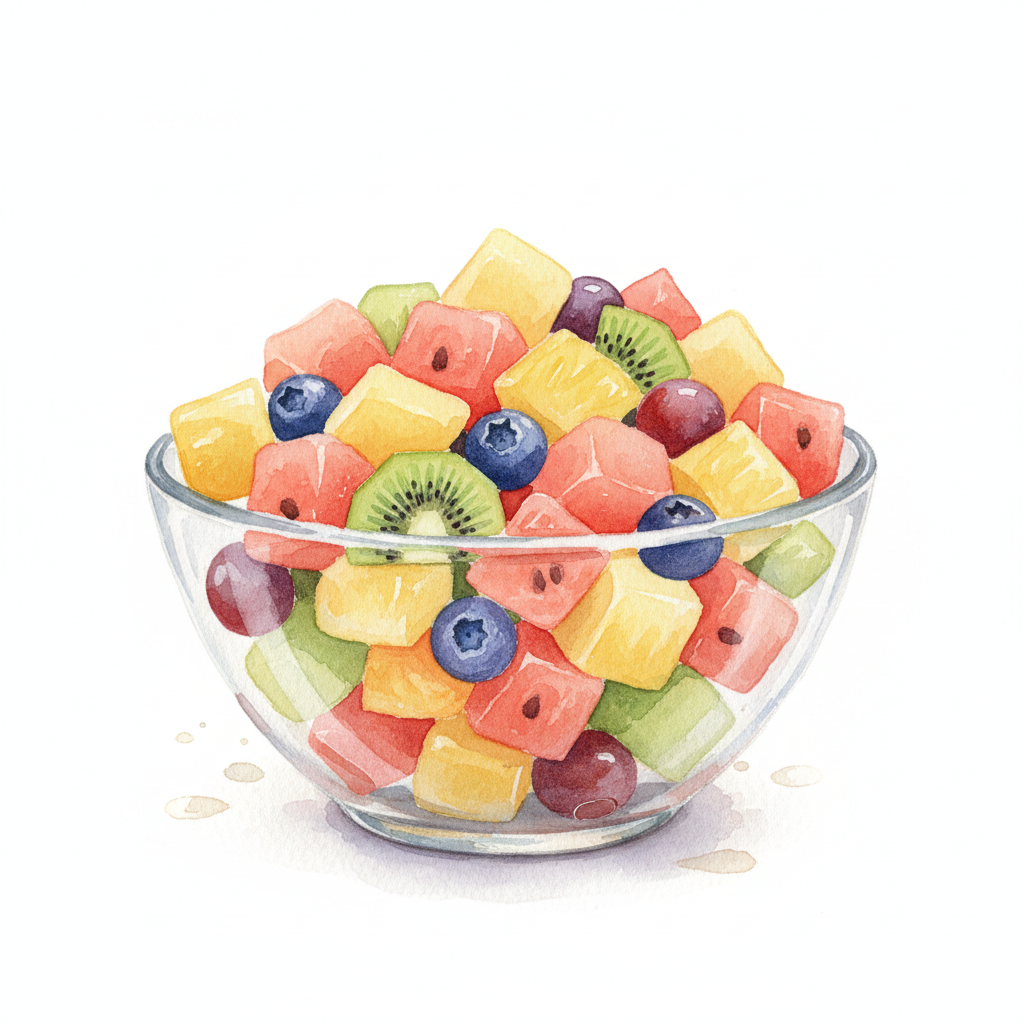 Fresh Cut Fruit Cocktails