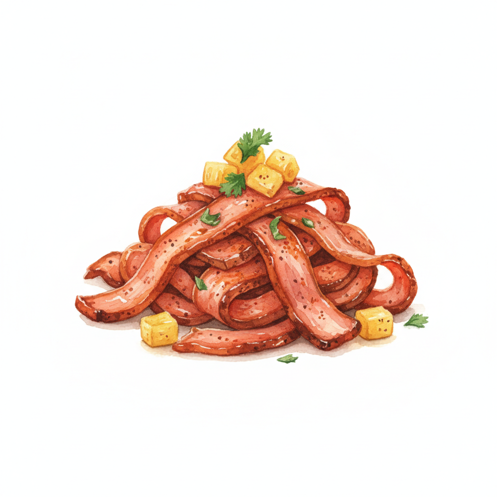 Fresh Marinated Pork al Pastor Style