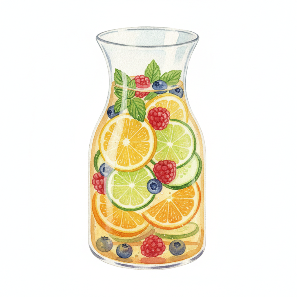 Fresh Natural Fruit Water