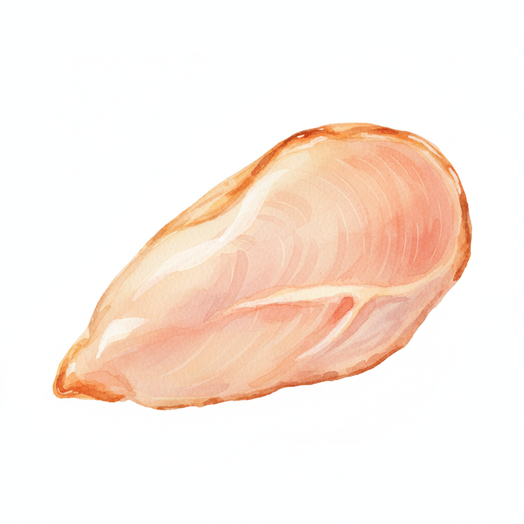 Hand Trimmed Boneless Skinless Chicken Breast Thin Cut