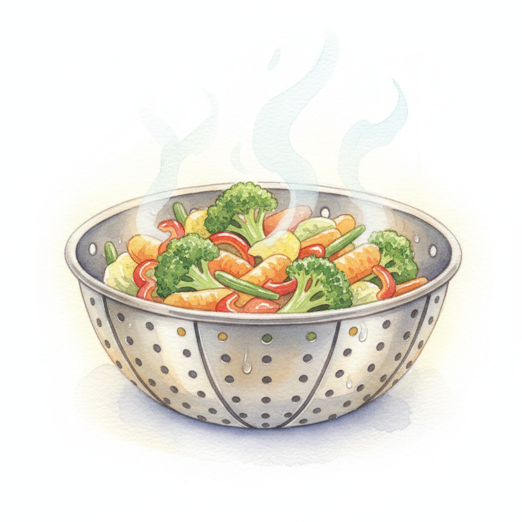 HELPERWARE STAINLESS STEEL STEAMER