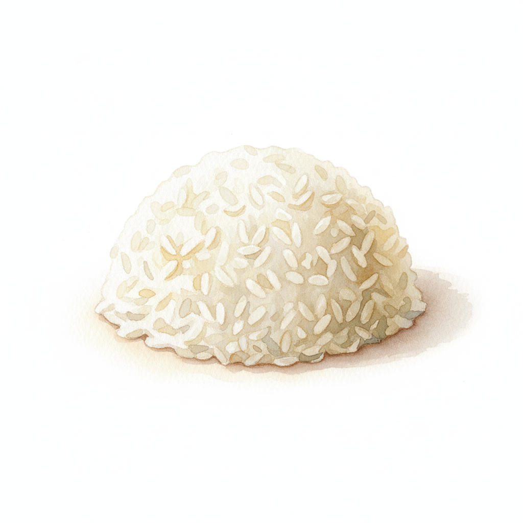 No Brand Cooked White Rice
