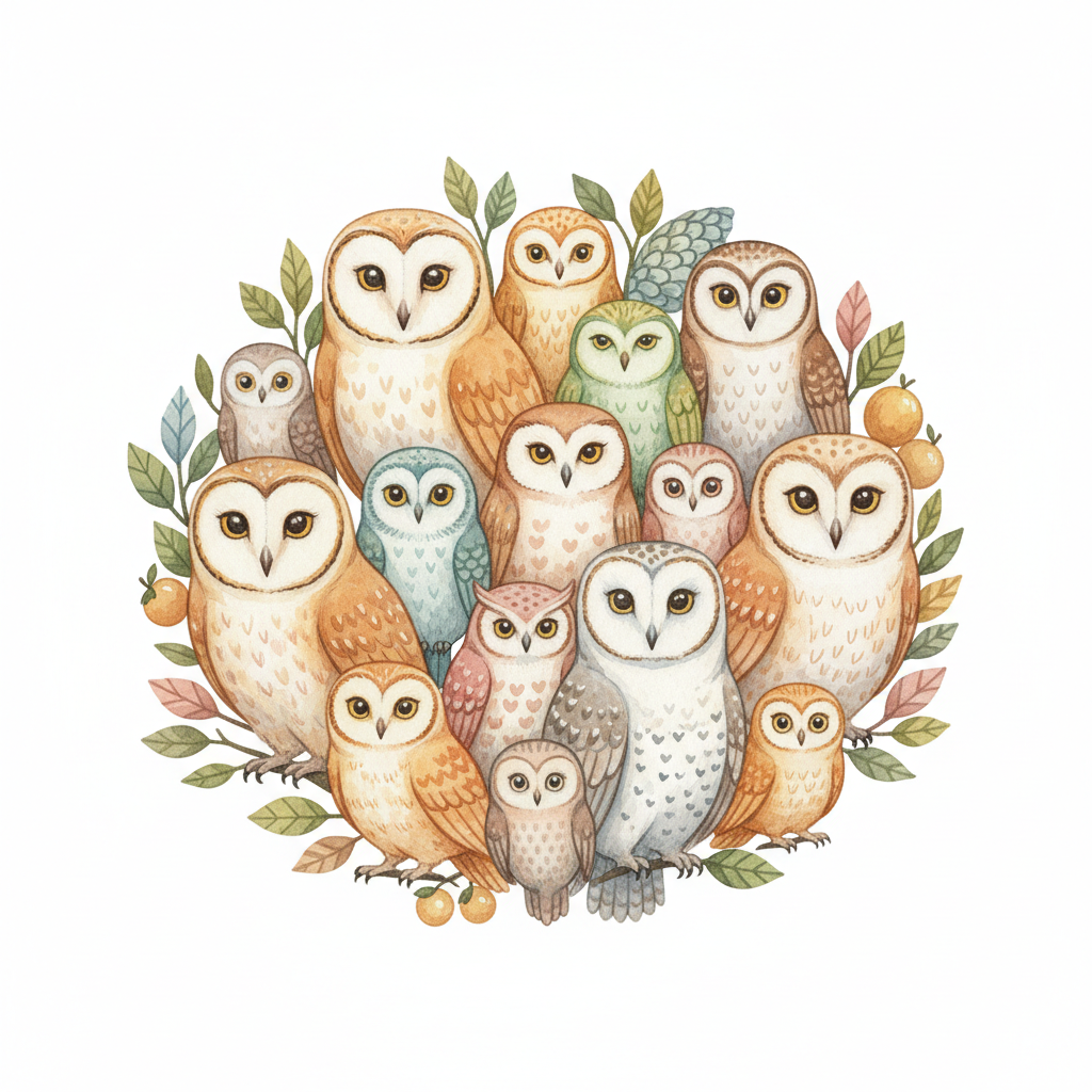 Owl Bouquet