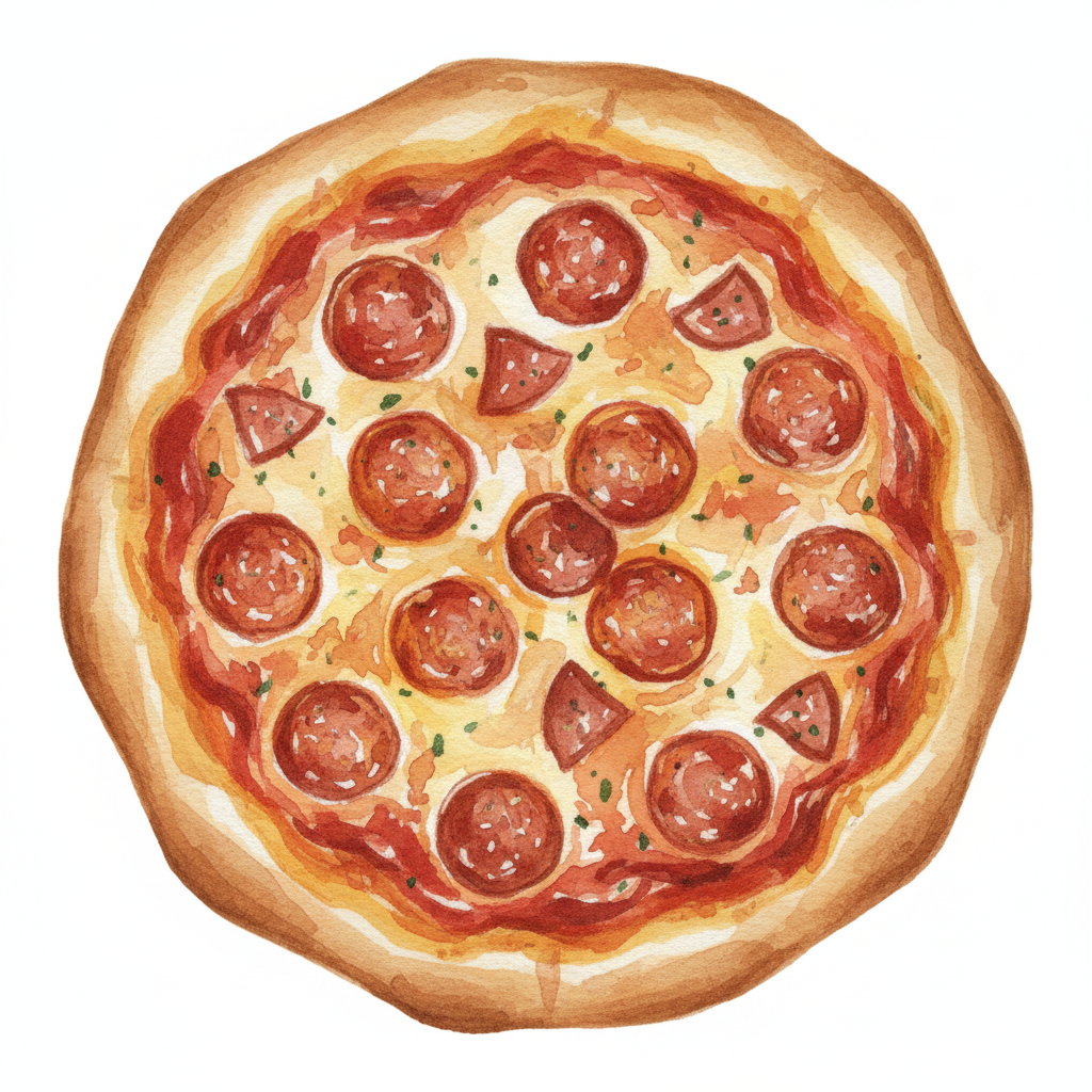 Pizza Rising Crust Pepperoni