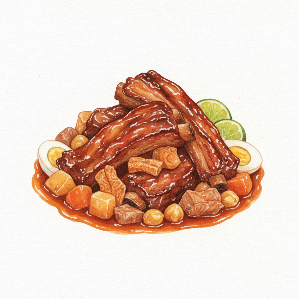 SATURDAY/SUNDAY PORK RIBS (per lb.) MENUDO (24 oz.)