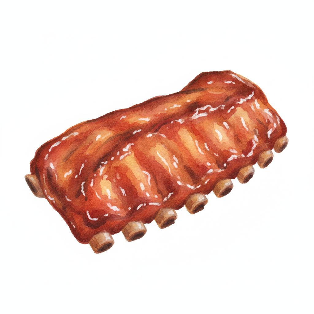 St. Louis Style or Baby Back Pork Ribs